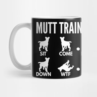 Mutt Training Mixed-Breed Dog Tricks Mug